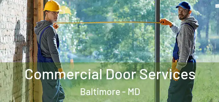  Commercial Door Services Baltimore - MD