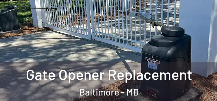  Gate Opener Replacement Baltimore - MD