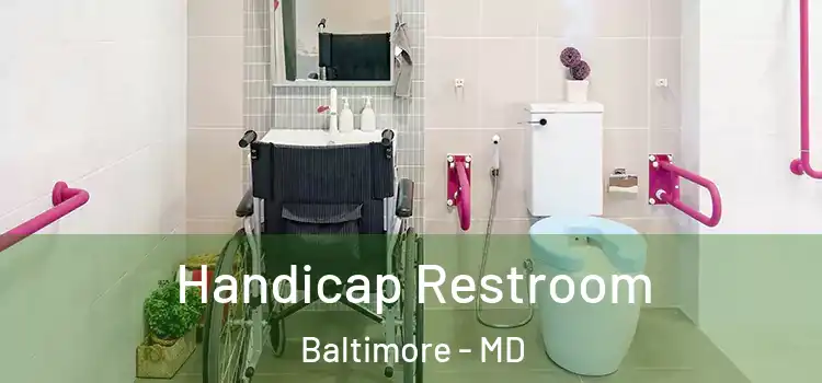  Handicap Restroom Baltimore - MD